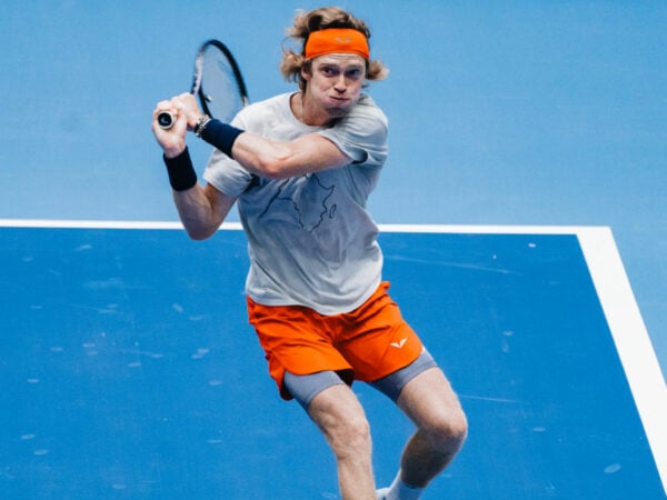 Rublev Practice UTS Frankfurt 2023 - Julien Nouet / Tennis Majors