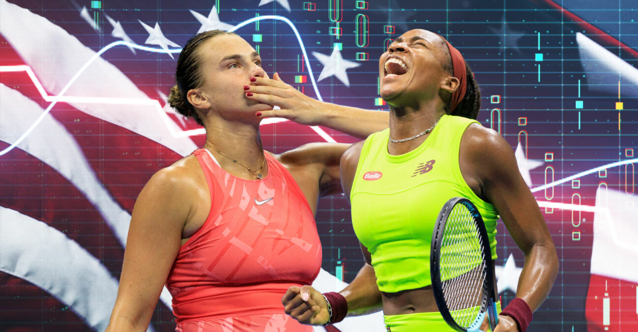 Aryna Sabalenka et Coco Gauff, US Open 2023