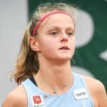 Alice Robbe Roland-Garros 2023 déception gros plan visage