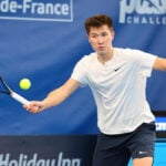 Beibit Zhukayev Challenger Lille 2023 retour coup droit