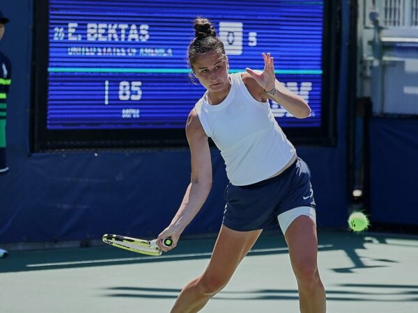 Emina Bektas US Open 2023 coup droit
