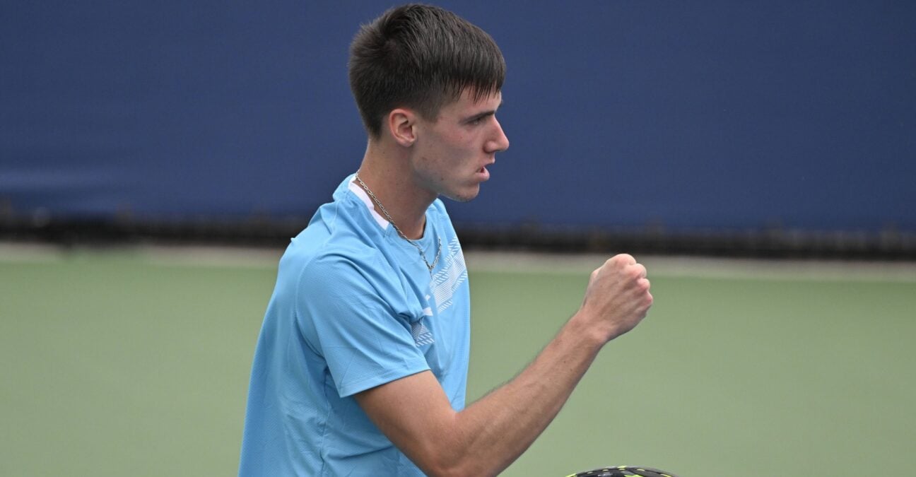 Fabian Marozsan US Open 2023 poing serré