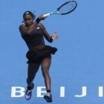 Coco Gauff Pékin 2023 coup droit