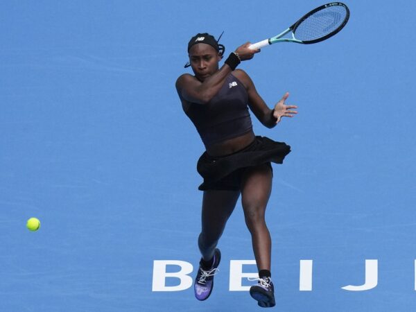 Coco Gauff Pékin 2023 coup droit