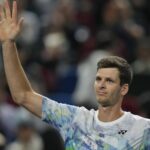 Hubert Hurkacz Shanghai 2023 (© Andy Wong/AP/SIPA)