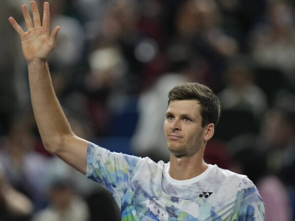 Hubert Hurkacz Shanghai 2023 (© Andy Wong/AP/SIPA)