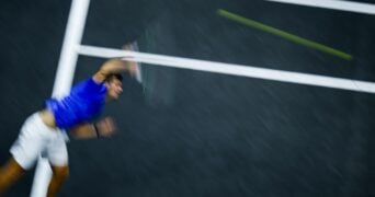 Hubert Hurkacz Laver Cup 2023 service