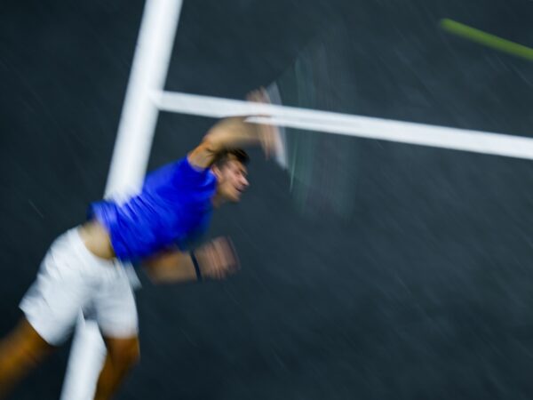 Hubert Hurkacz Laver Cup 2023 service