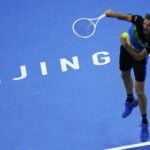 Daniil Medvedev Pékin 2023 service