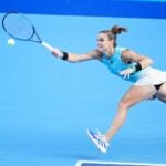 Maria Sakkari Tokyo 2023 coup droit en bout de course