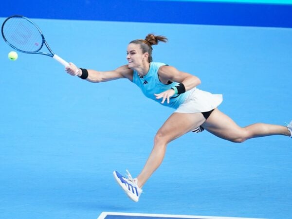 Maria Sakkari Tokyo 2023 coup droit en bout de course