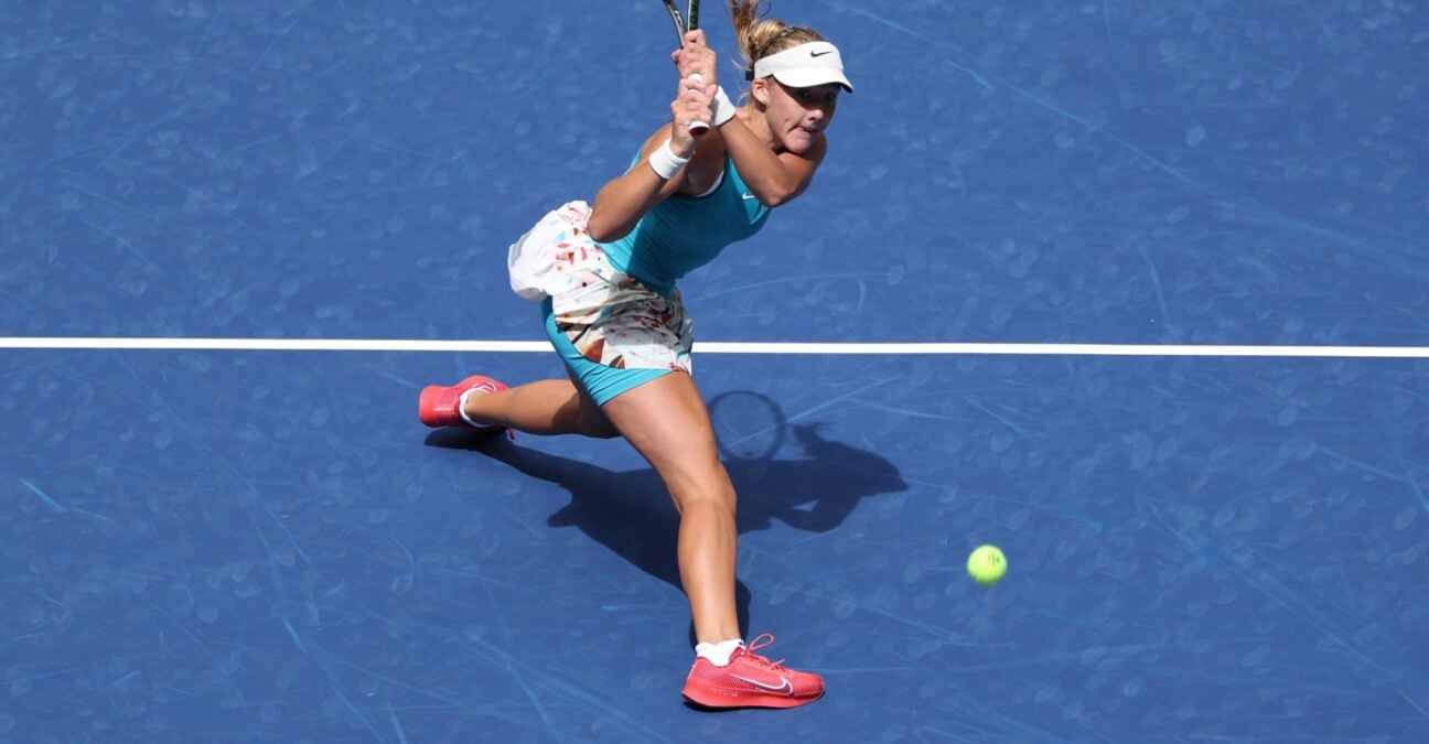 Mirra Andreeva US Open 2023 revers