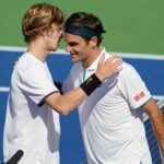 RUBLEV_FEDERER_CINCINNATI_2019 (© Icon SMI / Panoramic)