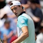 Ugo Humbert Toronto 2023 poing serré