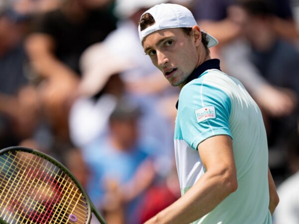Ugo Humbert Toronto 2023 poing serré