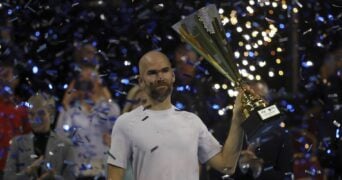 Adrian Mannarino - Sofia 2023 trophée