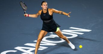 Aryna Sabalenka WTA Finals 2023 coup droit