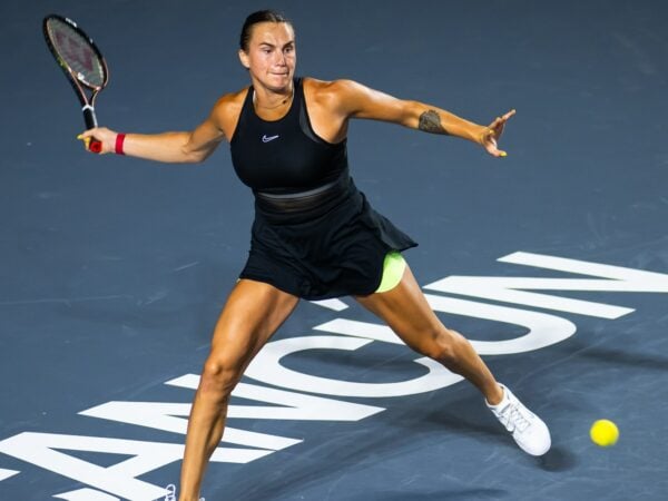Aryna Sabalenka WTA Finals 2023 coup droit