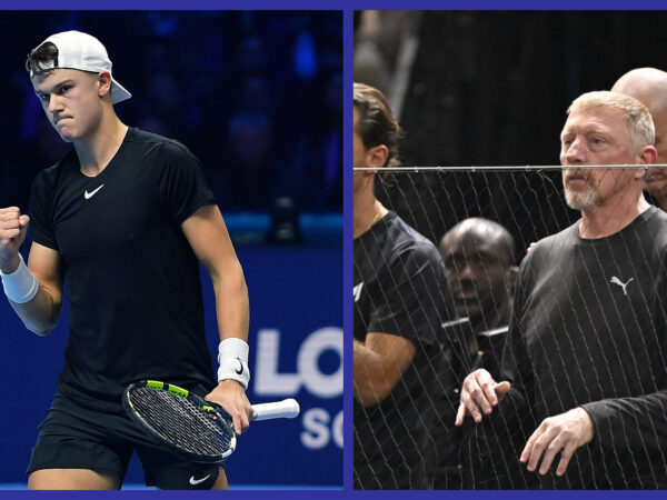 Holger Rune et Boris Becker