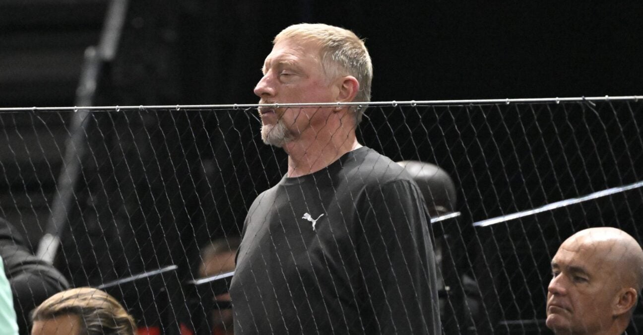 Boris Becker Rolex Paris Masters 2023 coaching