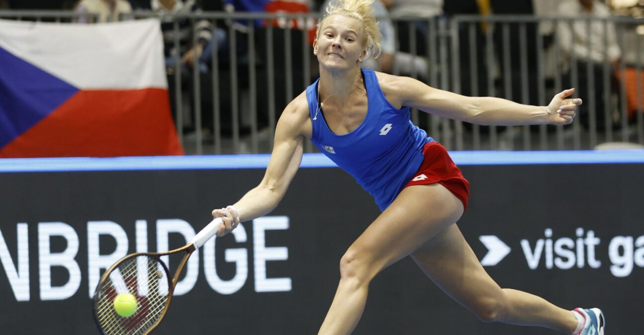 Ekaterina Siniakova Billie Jean King Cup 2023 coup droit