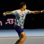 Hubert Hurkacz Rolex Paris Masters 2023 coup droit