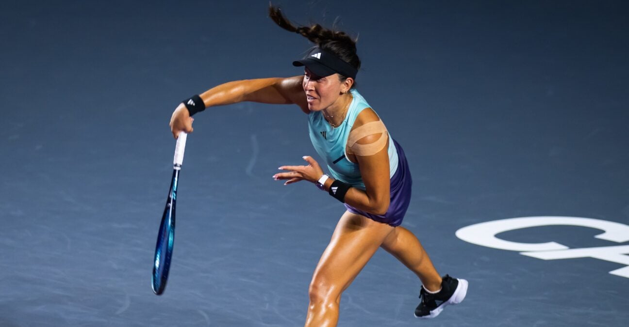 Jessica Pegula WTA Finals 2023 service