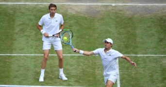 Mahut Roger Vasselin Wimbledon 2019 volée
