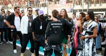 Maria Sharapova, LEwis Hamilton, Abou Dabi 2023