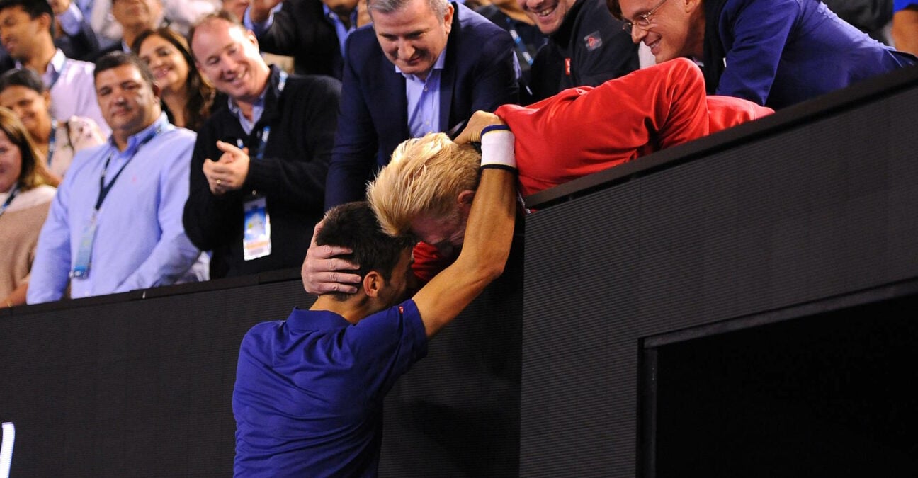 Novak Djokovic, Boris Becker, Open d'Australie 2016
