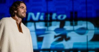Stefanos Tsitsipas ATP Finals 2023 poncho