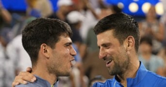 Carlos Alcaraz, Novak Djokovic, Cincinnati 2023
