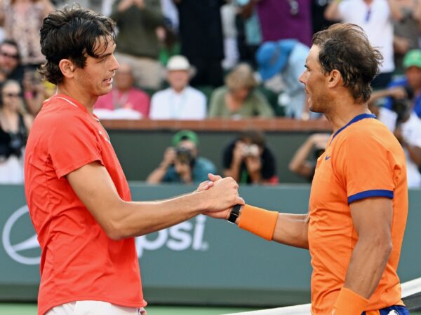 Taylor Fritz et Rafael Nadal, Indian Wells 2022