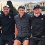 Holger Rune et son équipe, décembre 2023