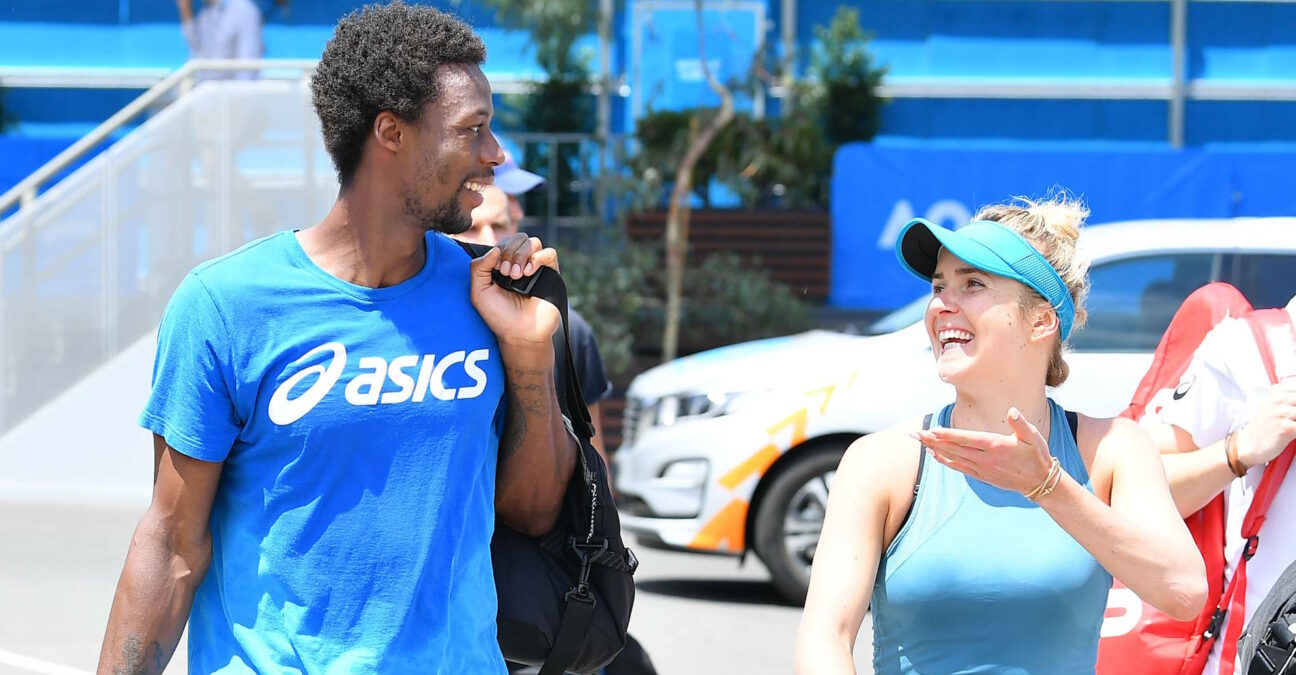 Gaël Monfils, Elina Svitolina, Open d'Australie 2019