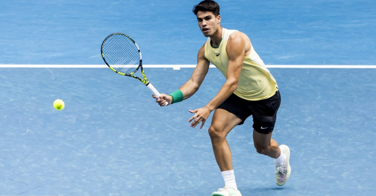 Carlos Alcaraz, Open d'Australie 2024