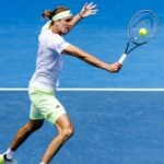Alexander Zverev Open d'Australie 2024 volée revers