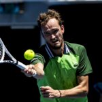 Daniil Medvedev Open d'Australie 2024 volée coup droit