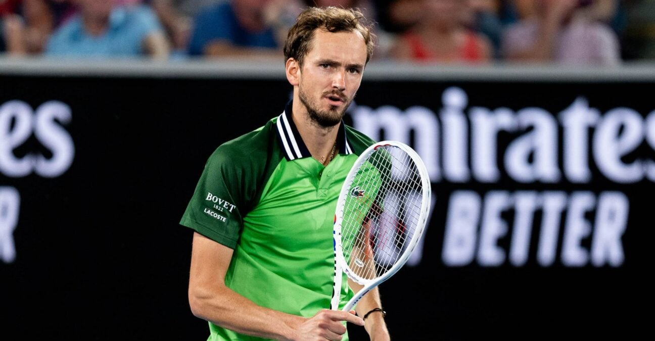 Daniil Medvedev Open d'Australie 2024 célébration