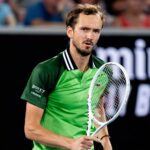 Daniil Medvedev Open d'Australie 2024 célébration