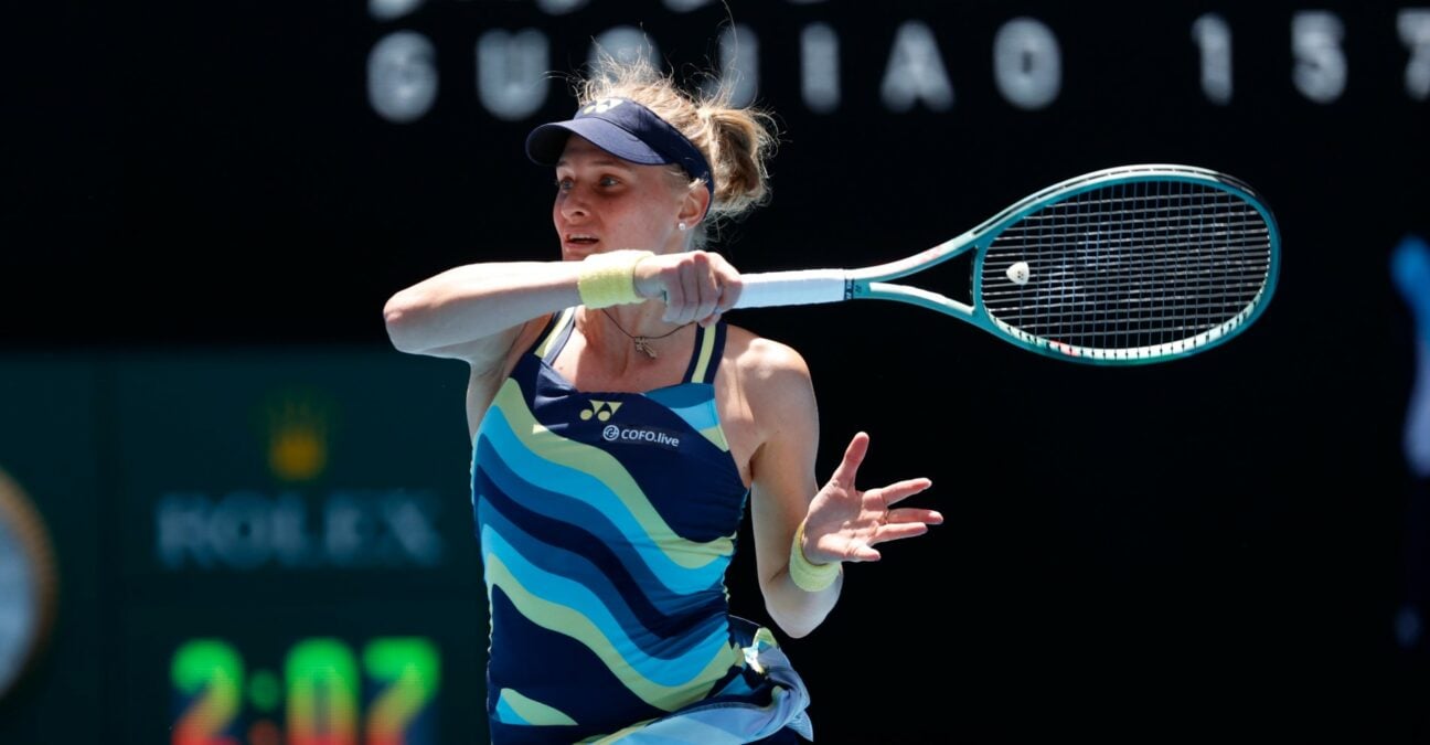 Dayana Yastremska Open d'Australie 2024 coup droit