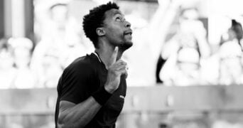 Gaël Monfils Open d'Australie 2024 joie célébration