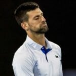 Novak Djokovic Open d'Australie 2024 (1) frustration