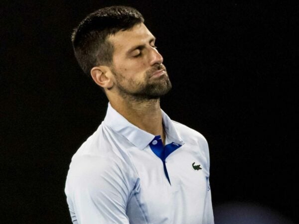 Novak Djokovic Open d'Australie 2024 (1) frustration