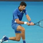 Novak Djokovic Open d'Australie 2024 revers
