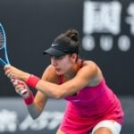 Oceane Dodin Open d'Australie 2024 revers défense