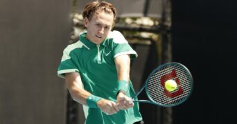 Sebastian Korda Open d'Australie 2024 revers
