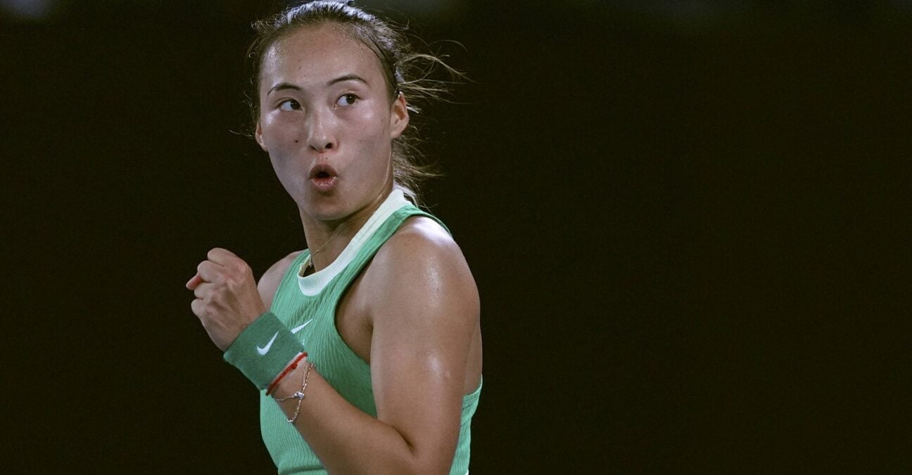 Zheng Qinwen, Open d'Australie 2024