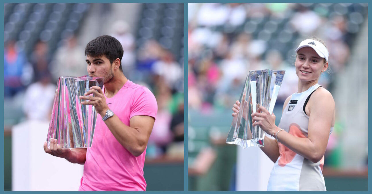 Carlos Alcaraz, Elena Rybakina, Indian Wells 2023