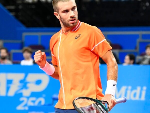 Borna Coric Montpellier 2024 (Valentina Claret / Panoramic)